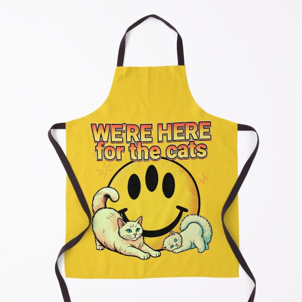 Item preview, We're Here For The Cats Funny Sci Fi Alien Cat Lover designed and sold by pulse_retail.