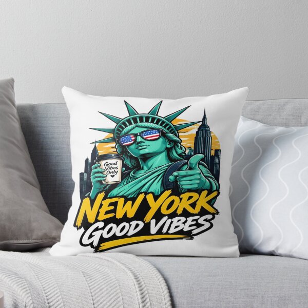 Item preview, New York Good Vibes – Statue of Liberty NYC designed and sold by MAJCO-ART.