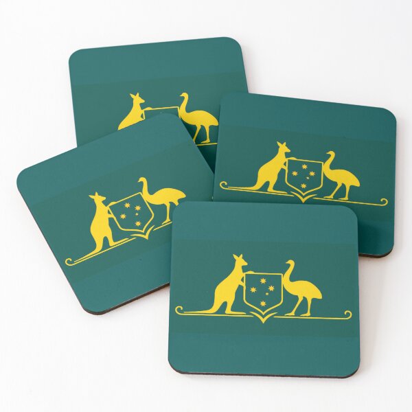 Item preview, Australia Crest Shield Southern Cross designed and sold by Kangaroo Sun.