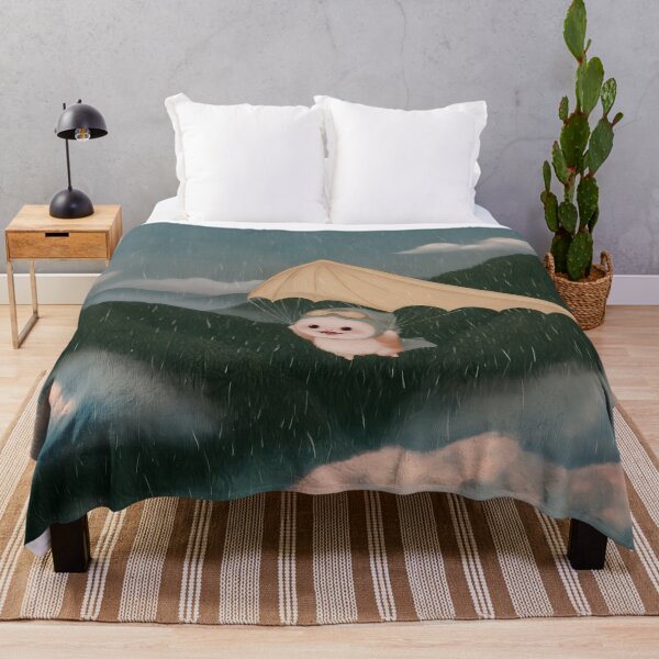 Item preview, ute Flying Creature Hang Glider Rainy Mountain Art designed and sold by Lunat1kk.