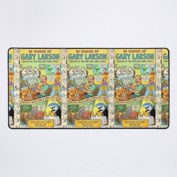 Item preview, Gary Larson Cartoonist Tribute Poster designed and sold by Halifaxartguy.