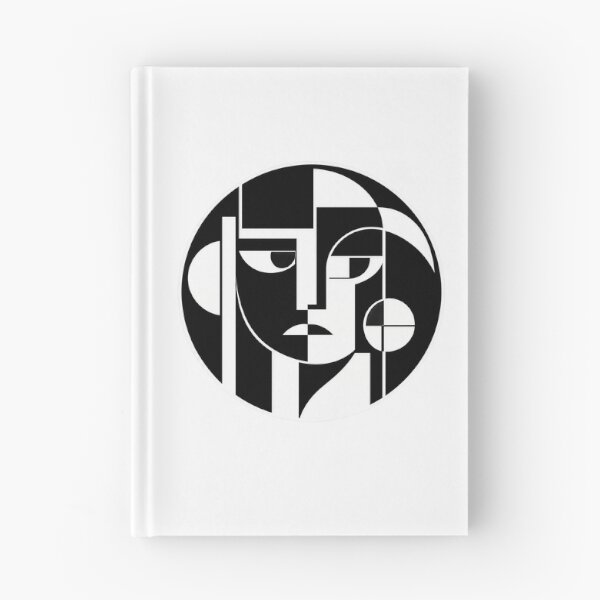 Item preview, Bauhaus Geometric Face – Modern Abstract Minimalist Art designed and sold by Timegraf.