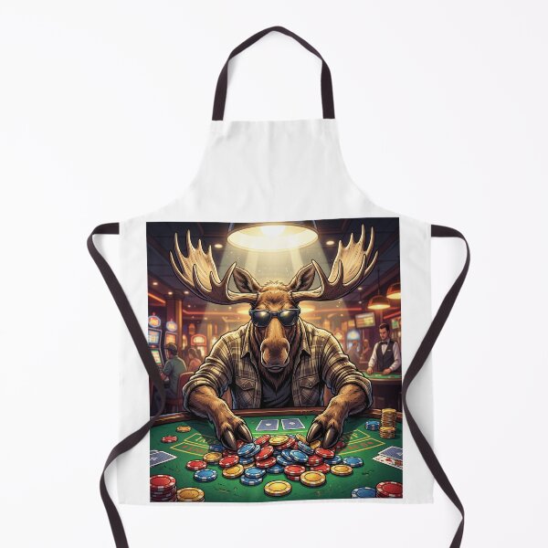 Item preview, High Stakes Moose - Texas Hold'em Poker designed and sold by ScenicRoute66.