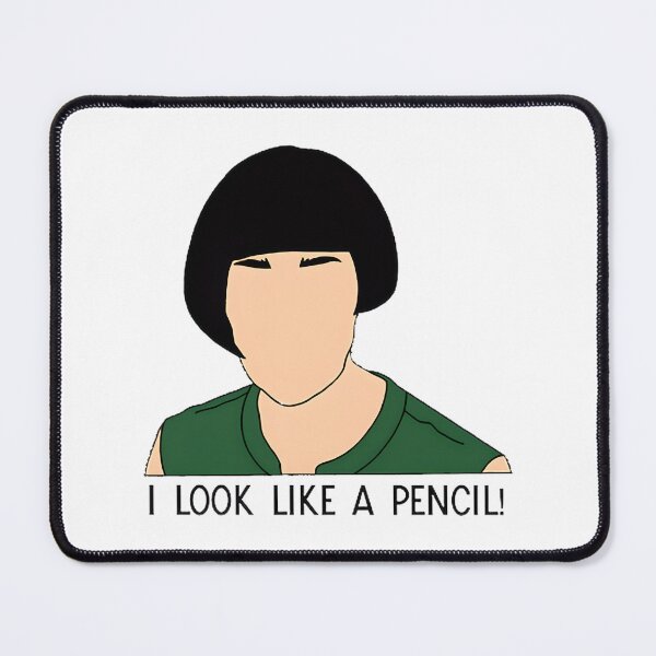 Item preview, Fleabag Inspired Funny Pencil Look Design for Art Lovers and Creatives designed and sold by Menshoping.