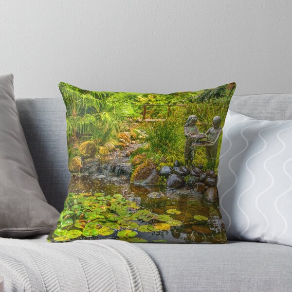 Item preview, Garden Sculpture by a Lily Pond designed and sold by jklune.