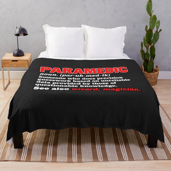Item preview, Paramedic Noun Definition Funny EMS First Responder designed and sold by BUNNIES-EL.