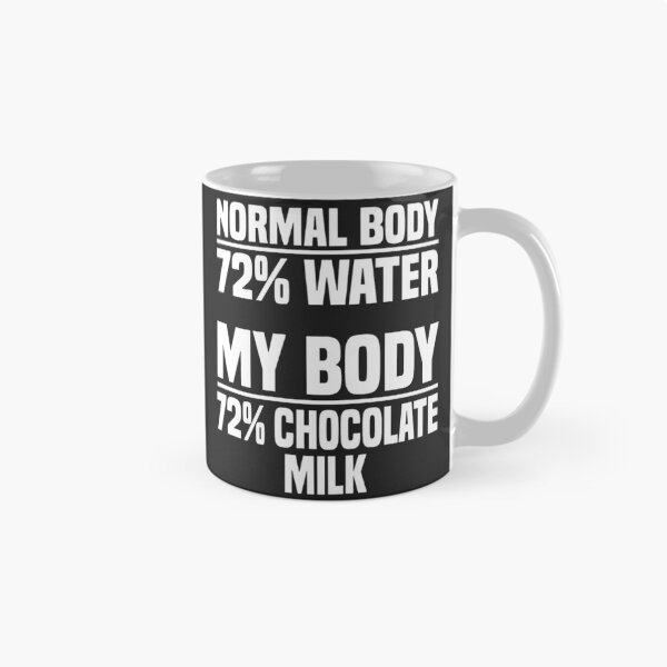 Item preview, Normal Body 72 Percent Water My Body Chocolate Milk designed and sold by BUNNIES-EL.