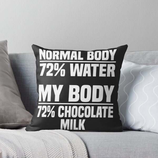 Item preview, Normal Body 72 Percent Water My Body Chocolate Milk designed and sold by BUNNIES-EL.