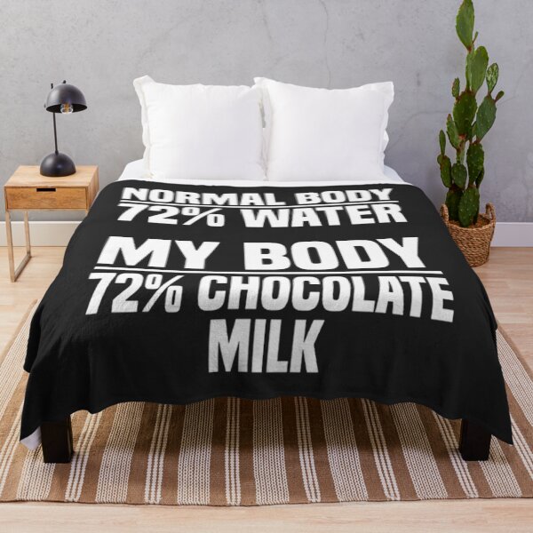 Item preview, Normal Body 72 Percent Water My Body Chocolate Milk designed and sold by BUNNIES-EL.