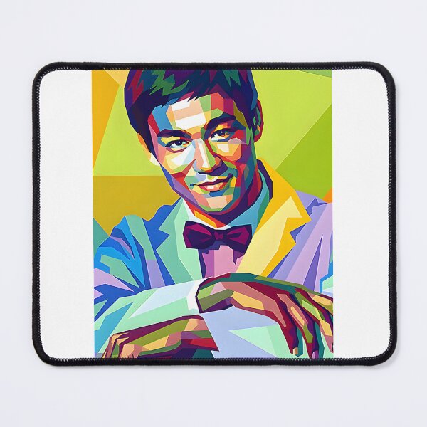 Item preview, Bruce Lee Pop Art Portrait Colorful Martial Arts Icon Graphic Design designed and sold by yamaniishop.