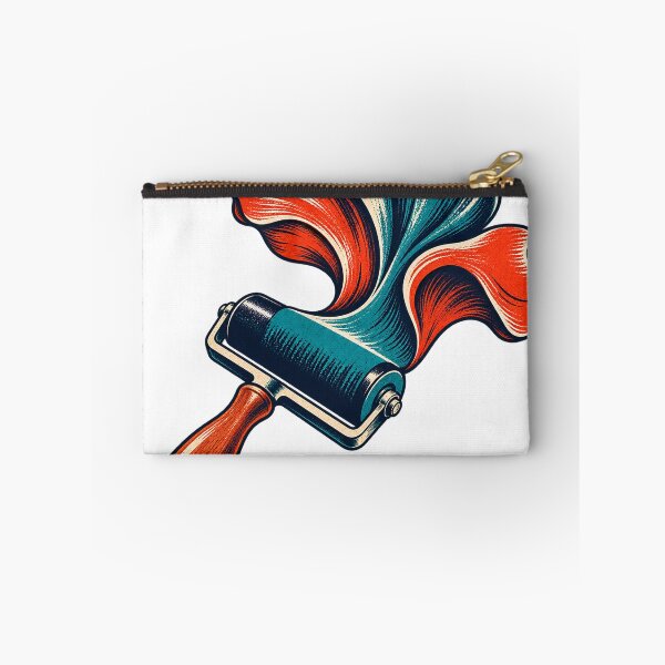 Item preview, Printmaker Brayer Unfurling an Ink Flower designed and sold by Drip stamp.