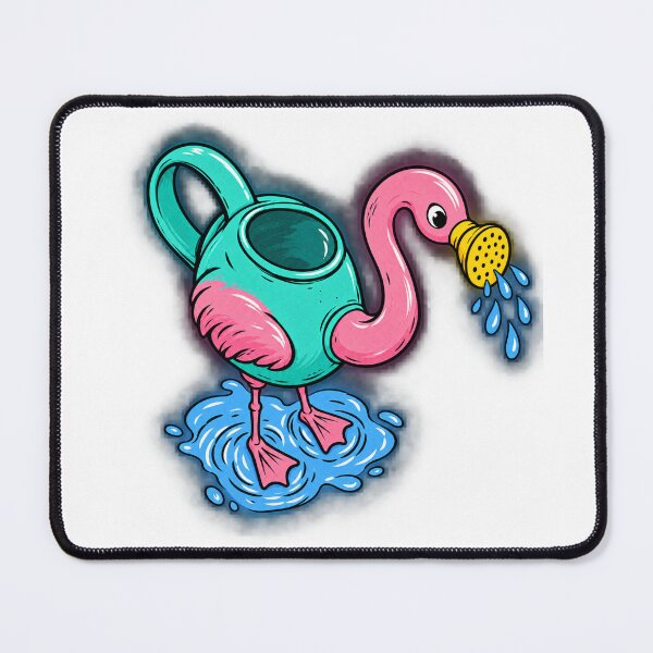 Item preview, Puddle Stand Flamingo Watering Can designed and sold by Spoutflam.
