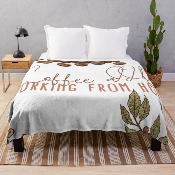 Item preview, Coffee Addict Working From Home designed and sold by ZahraaStudio.