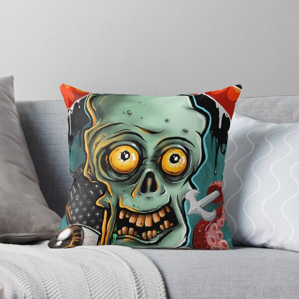 Item preview, crazy zombie gamer designed and sold by UfosOne.