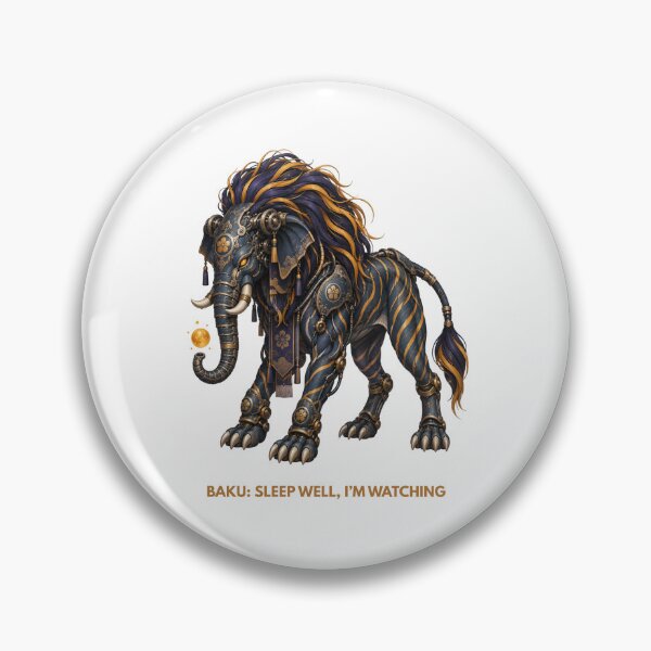 Item preview, Cyber Baku: Sleep Well, I'm Watching designed and sold by CalmFrameArt.