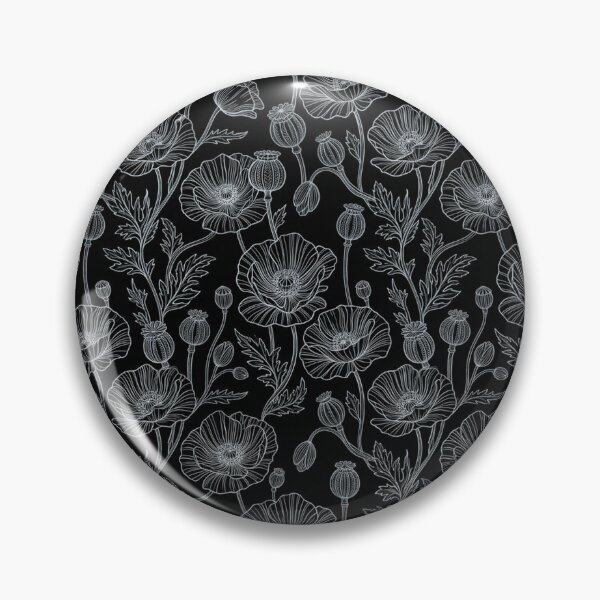 Item preview, Elegant White Floral Botanical Line Pattern designed and sold by Owcomm.