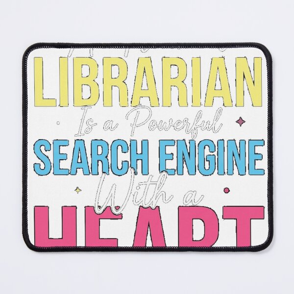 Item preview, A Trained Librarian Is a Powerful Search Engine With a Heart Classic T-Shirt designed and sold by MattiaDedo.