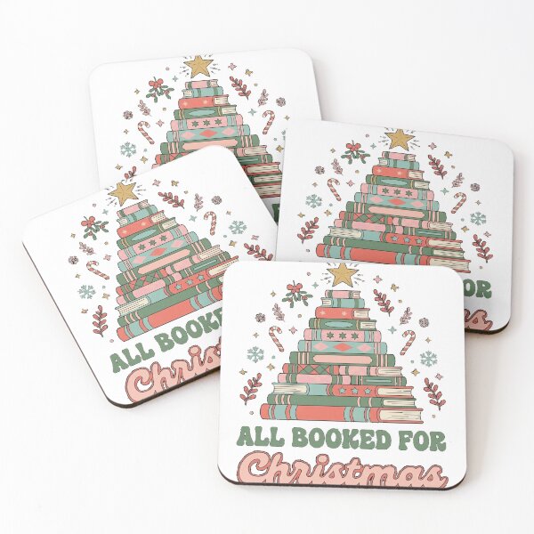 Item preview, All Booked For Christmas Book Vintage Christmas Tree Lights Essential T-Shirt designed and sold by Model-Yoys.