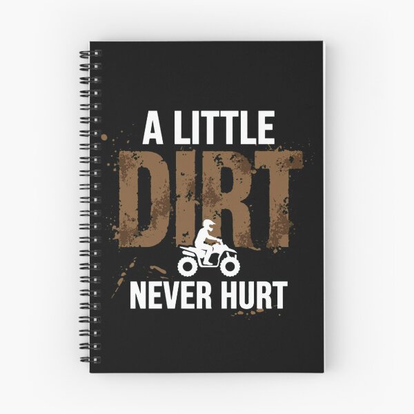 Item preview,  A Little Dirt Never Hurt ATV Quad Biking Off Road Mud Riding designed and sold by Neon Bones Studio.