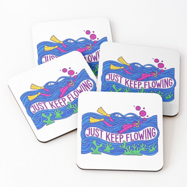 Item preview, Just Keep Flowing designed and sold by adamsoupani.