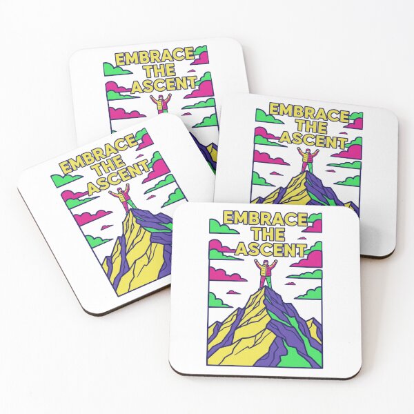 Item preview, Embrace The Ascent Mountain Climbing designed and sold by adamsoupani.