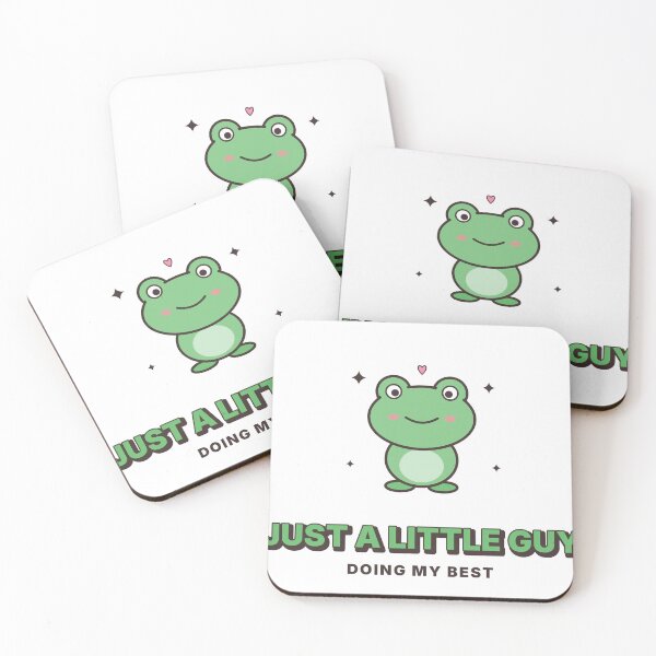 Item preview, Just A Little Guy Cute Kawaii Frog designed and sold by kassimis.