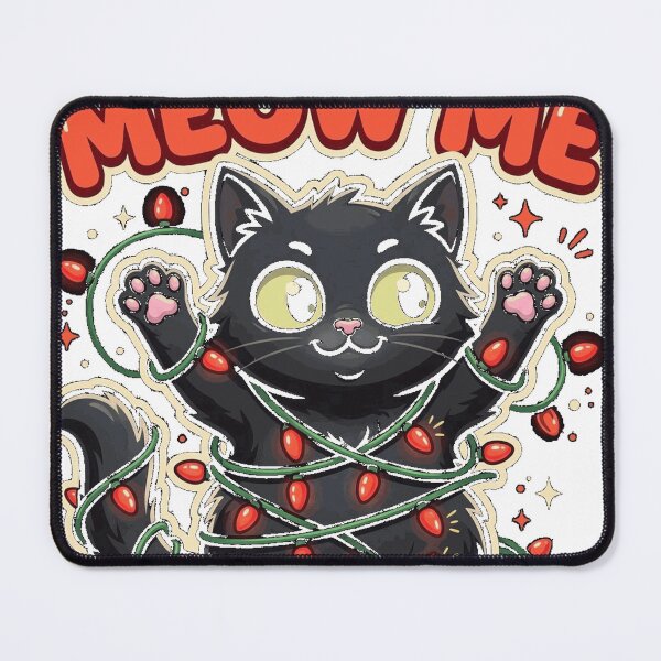 Item preview, black angry Cat Led Lights Essential T-Shirt designed and sold by fine line.