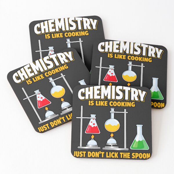 Item preview, Chemistry Is Like Cooking Just Don't Lick The Spoon Science Humor designed and sold by BUNNIES-EL.