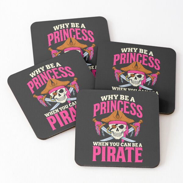 Item preview, Why Be A Princess When You Can Be A Pirate Skull Crossbones designed and sold by BUNNIES-EL.
