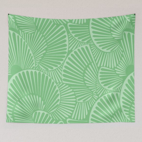 Item preview, Shella - Spring Meadow Green designed and sold by Fabricatemyart.