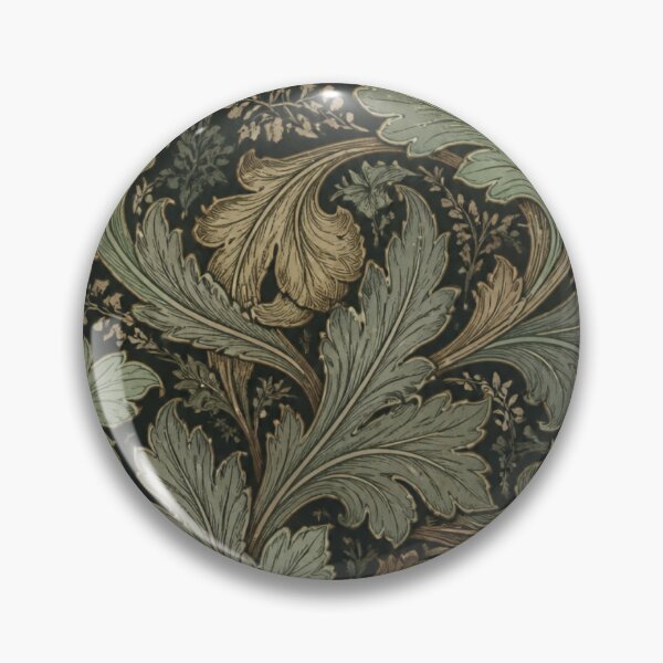 Item preview, Classic Natural-Inspired Print Featuring Acanthus Leaves and a Retro Aesthetic designed and sold by Knightofartx25.