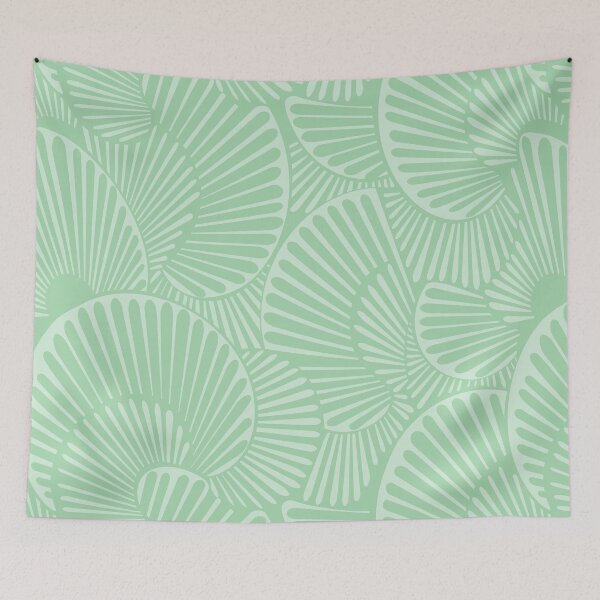 Item preview, Shella - Soft Mint designed and sold by Fabricatemyart.