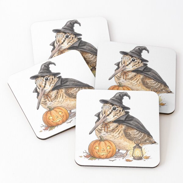 Item preview, American Woodcock | Cozy Halloween Timberdoodle Watercolor Design designed and sold by HelgaCraftery.