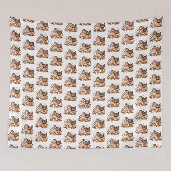 Item preview, Halloween Timberdoodle | Cute American Woodcock Pumpkin Patch Design designed and sold by HelgaCraftery.