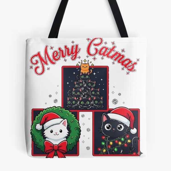 Item preview, Black Cat Wrapped In Christmas Lights Classic T-Shirt (2) designed and sold by RoReshop.