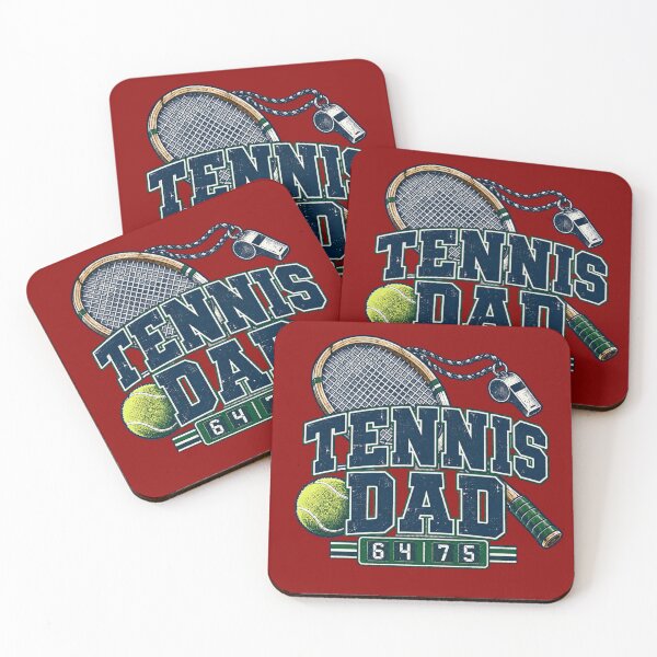 Item preview, Tennis Dad 6-4 7-5 – Vintage Tennis Racket  designed and sold by freshwear design.