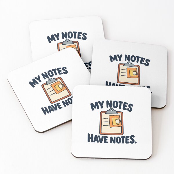 Item preview, My Notes Have Notes – Funny Medical Charting designed and sold by money33fuller.