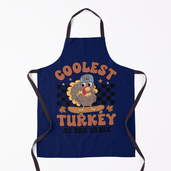 Item preview, Coolest Turkey at the Table – Funny Skateboarding Thanksgiving Turkey designed and sold by Welwitschia Atelier.