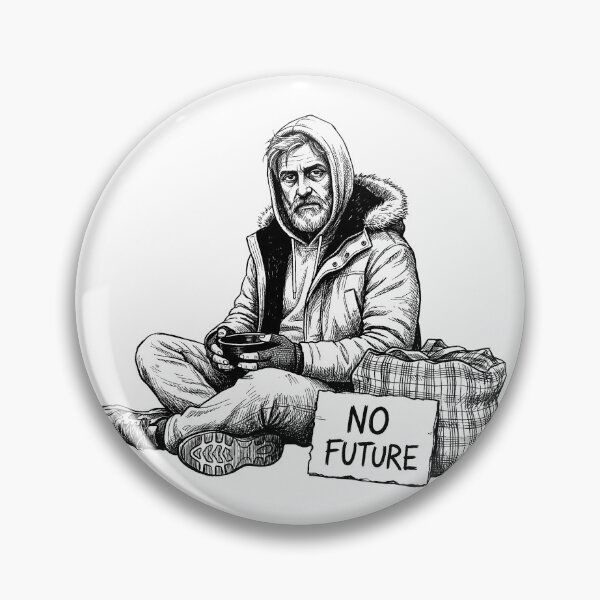 Item preview, No Future designed and sold by Naux | Design & Illustration.