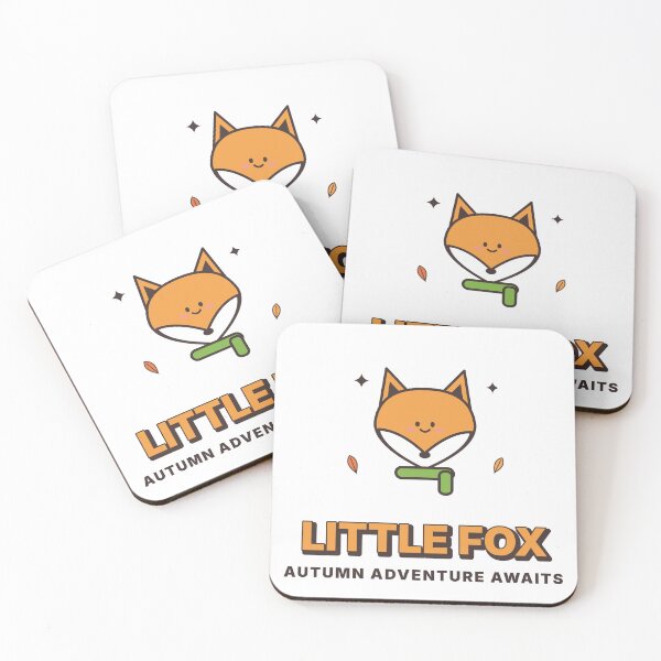 Item preview, Little Fox Cute Kawaii Autumn Fox designed and sold by kassimis.