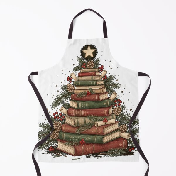 Item preview, Book Lover Christmas Tree Oversized T-Shirt designed and sold by LoveyBug78.