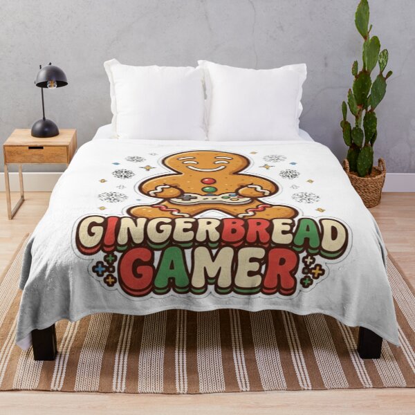 Item preview, Gamer gingerbread cookie for Christmas designed and sold by samuzai.