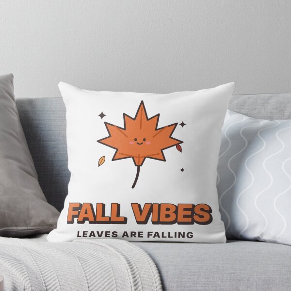 Item preview, Fall Vibes Cute Kawaii Maple Leaf designed and sold by kassimis.