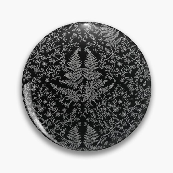 Item preview, Botanical Fern Leaves Line Art Pattern designed and sold by Owcomm.
