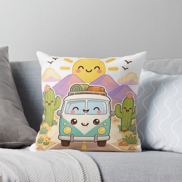 Item preview, Cute Camper Van Desert Sunset Road Trip designed and sold by porchswings.