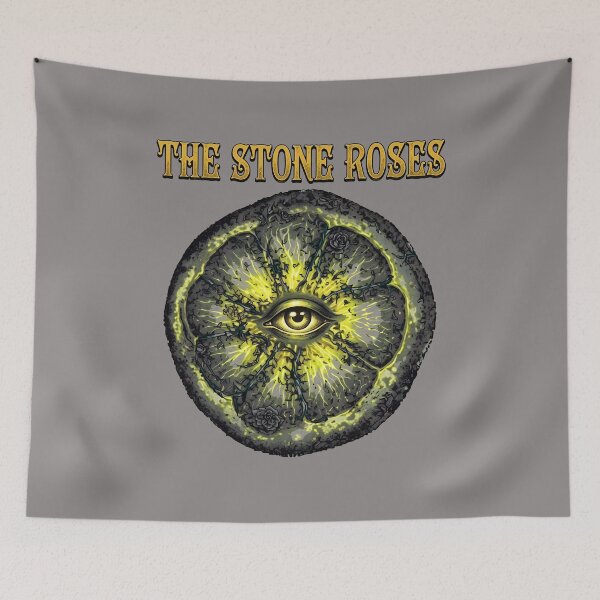 Item preview, Stone Roses Lemon Graphic Distressed Print-35 designed and sold by RicoStrubel.