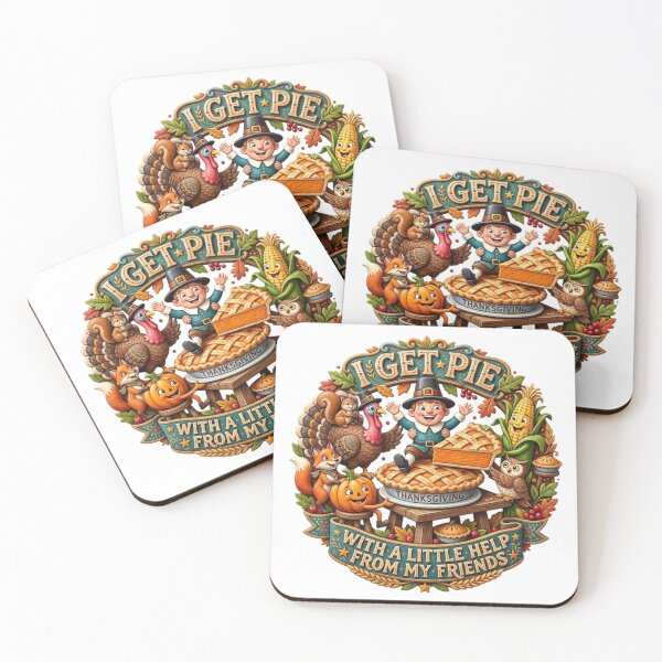 Item preview, I get pie with a little help from my friends. designed and sold by likbatonboot.