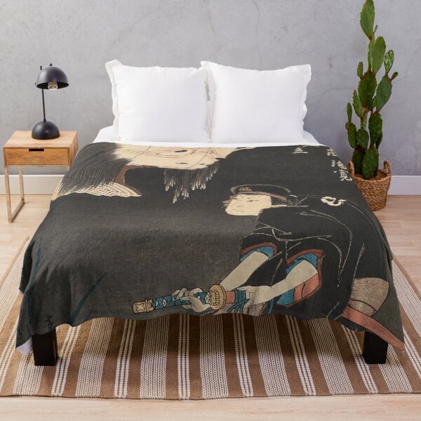 Item preview, Iemon Confronted by an Image of His Murdered Wife, Oiwa, on a Broken Lantern designed and sold by AnimaliaStar.