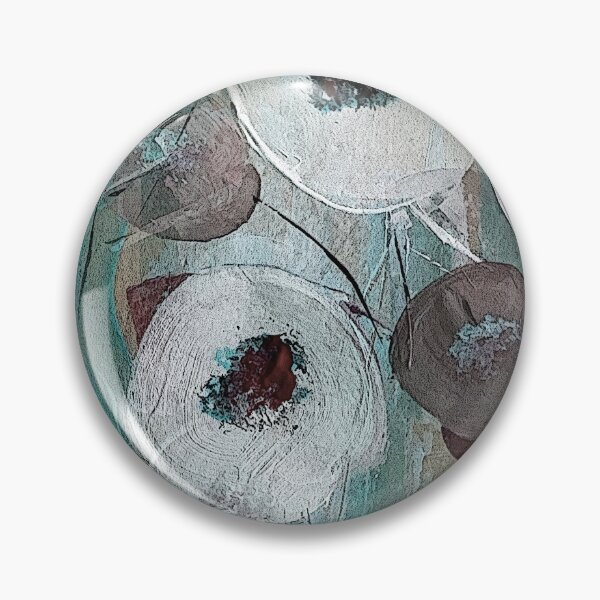 Item preview, Whimsical Modern Flowers on Teal designed and sold by Artistestella.