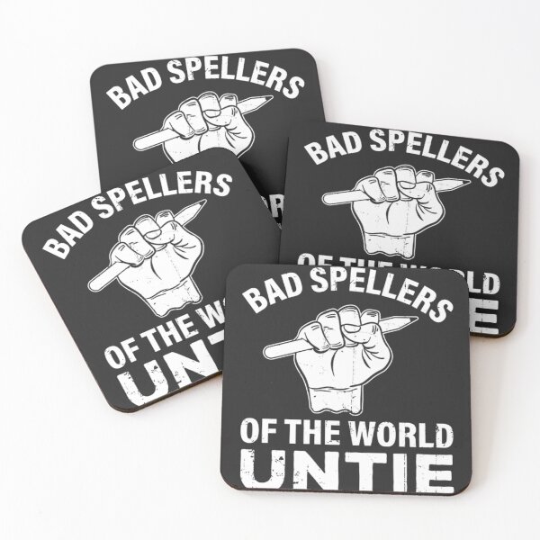 Item preview, Bad Spellers Of The World Untie Funny Sarcastic Grammar Joke designed and sold by BUNNIES-EL.